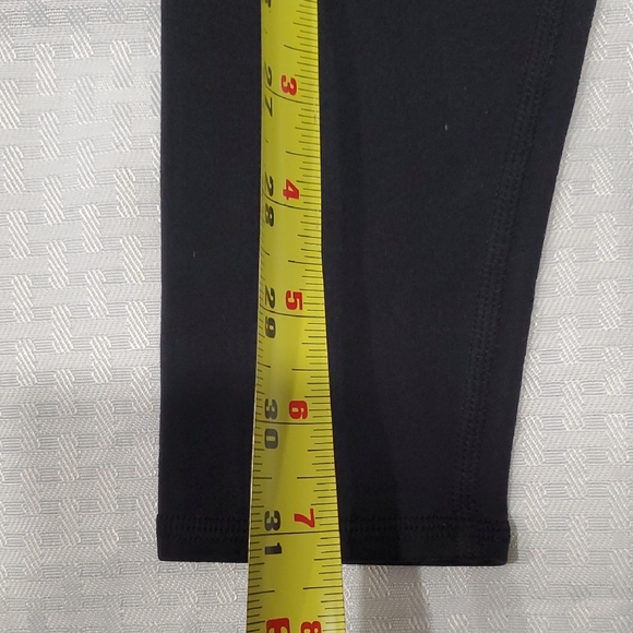 ALO Yoga Black Crop Ankle  Leggings Size S - Picture 2 of 9